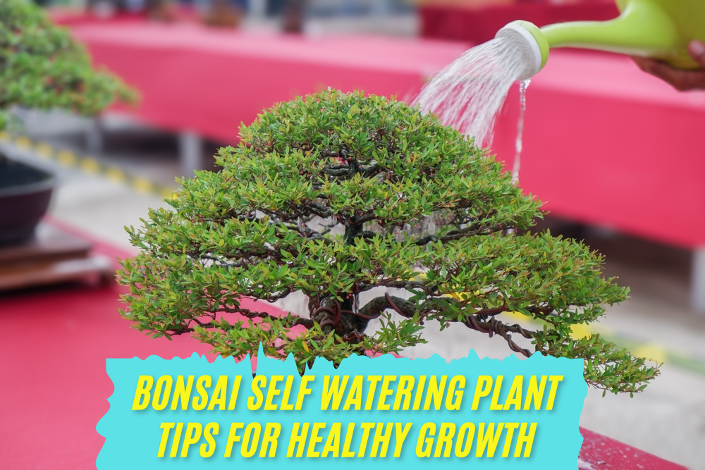 Watering plant