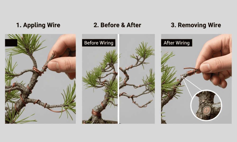 When to Wire Pine Bonsai