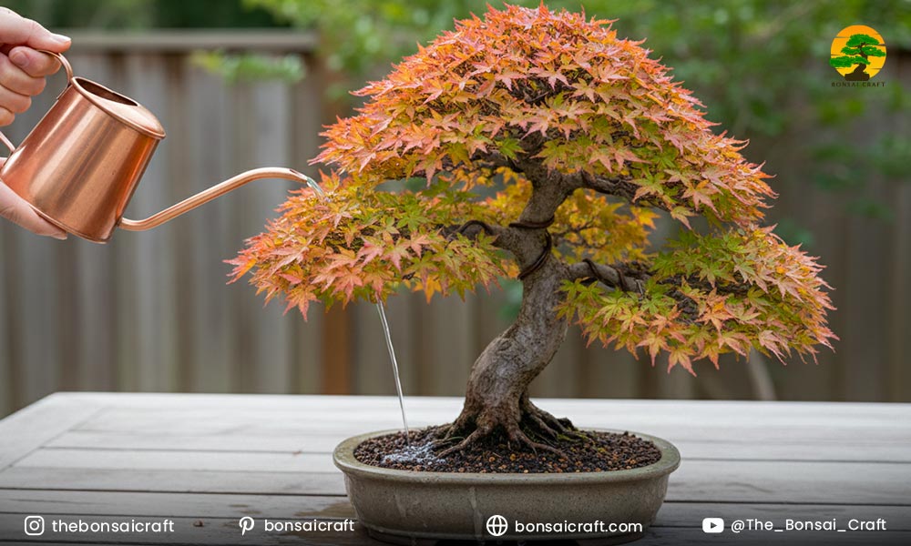 Watering Your Japanese Maple Bonsai