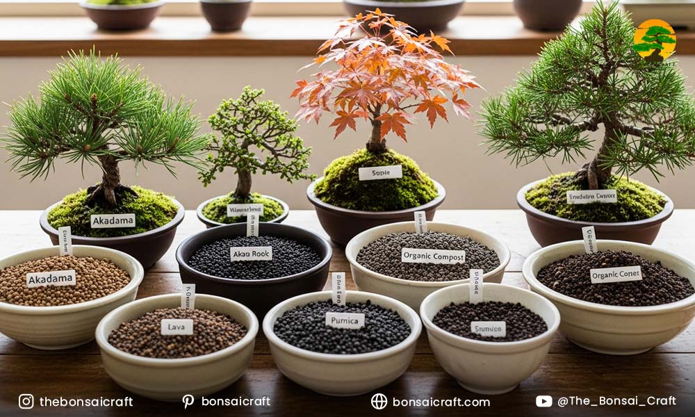 Bonsai Soil Ratios Depend on Tree Species