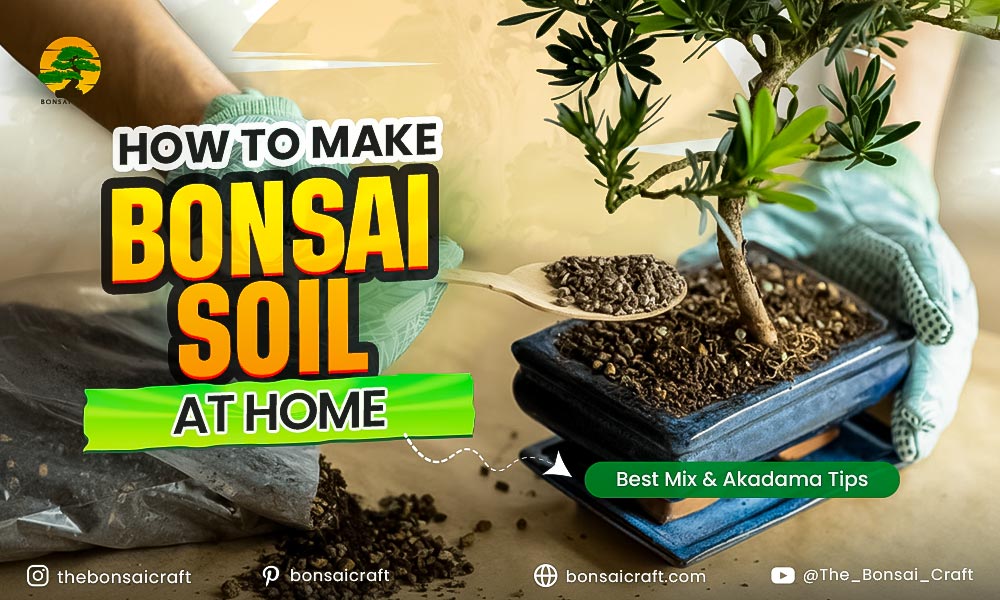 How to Make Bonsai Soil at Home: Best Mix & Akadama Tips
