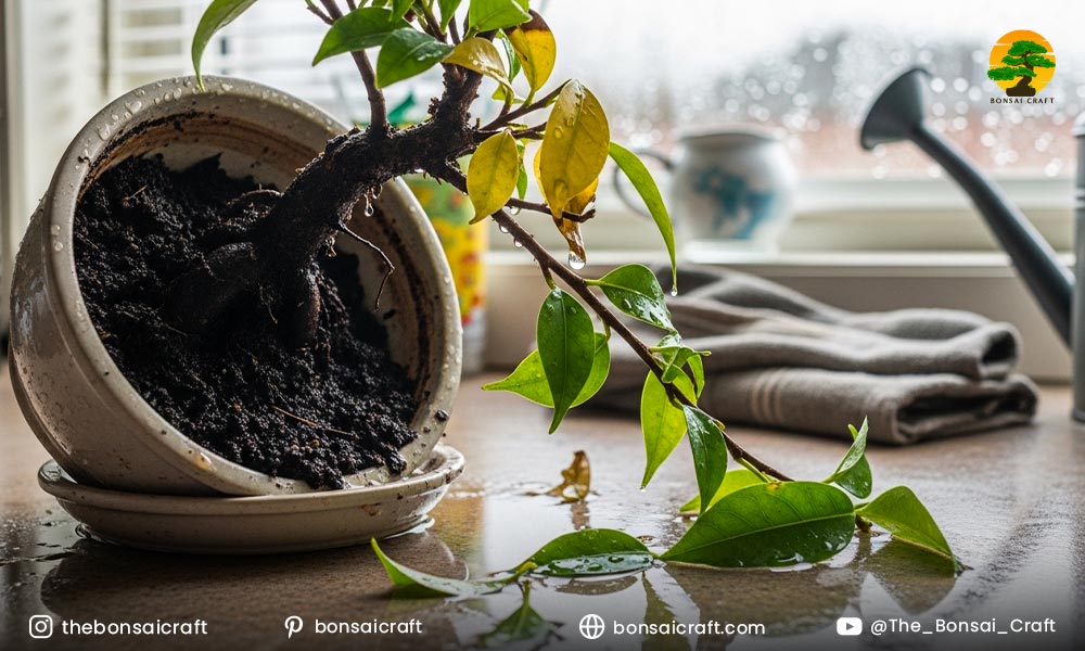 Overwatering a Bonsai Tree Can Seriously Damage Its Health