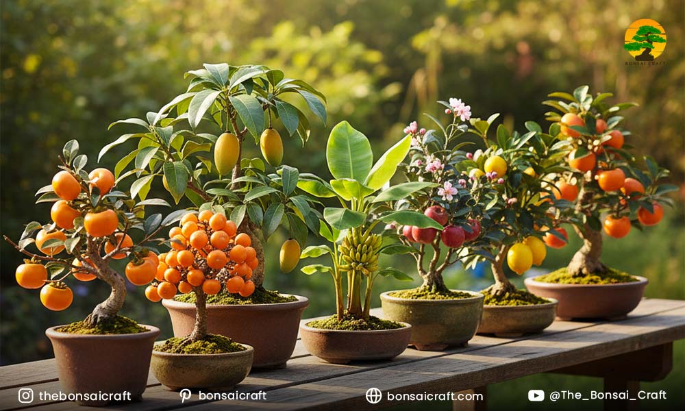 Popular Types of Bonsai Fruit Trees