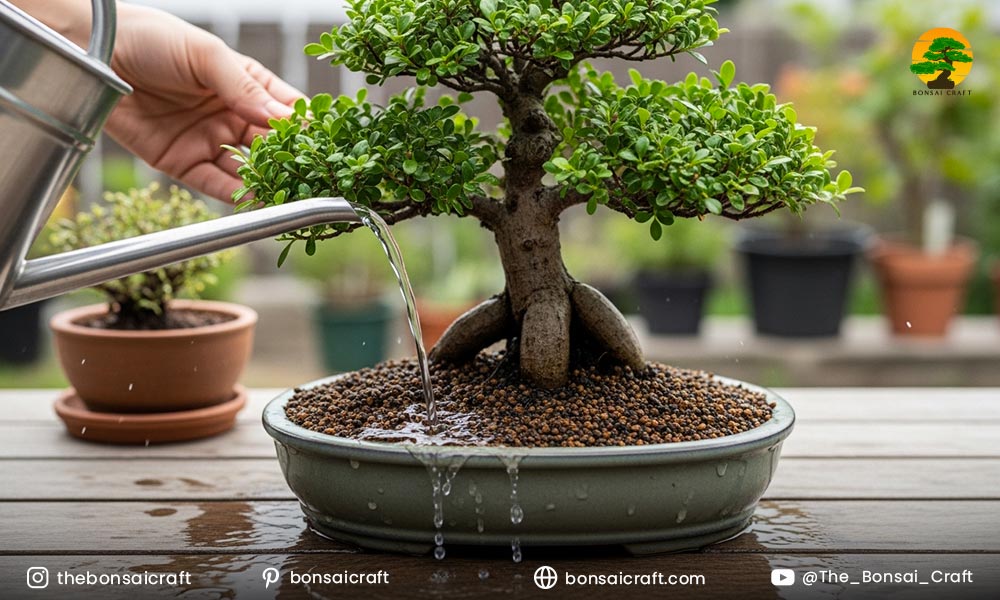 You Can Decide When to Water a Bonsai Tree by Checking Soil Moisture