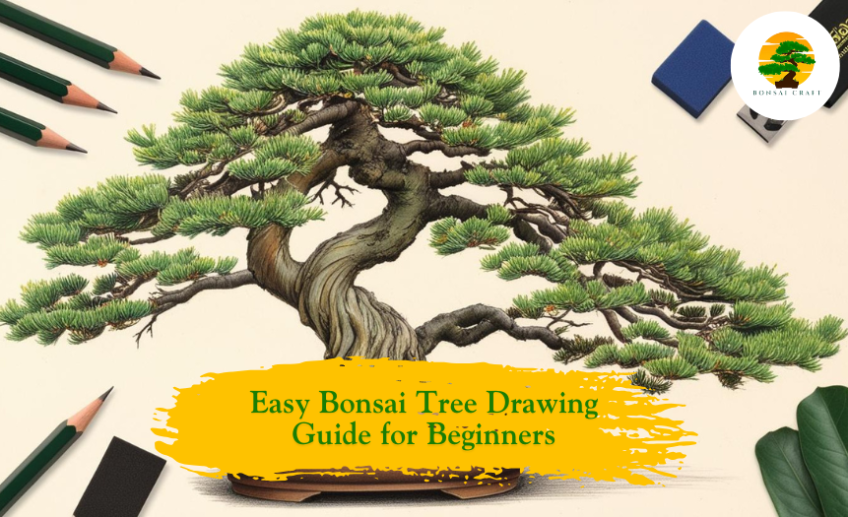 bonsai tree drawing