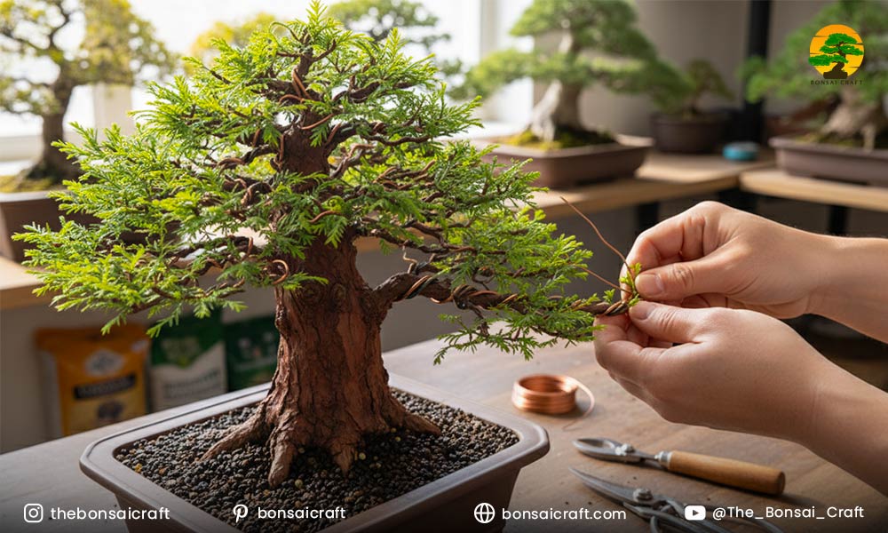 How to Wire Redwood Bonsai