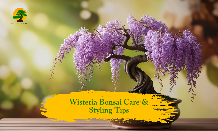 Wisteria bonsai