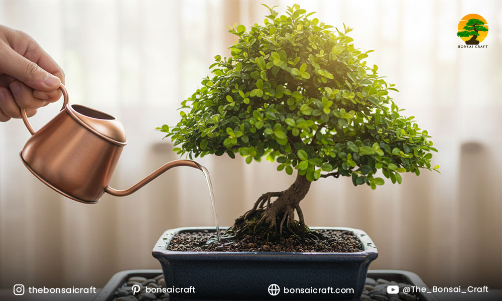 Watering Your Chinese Sweet Plum Bonsai