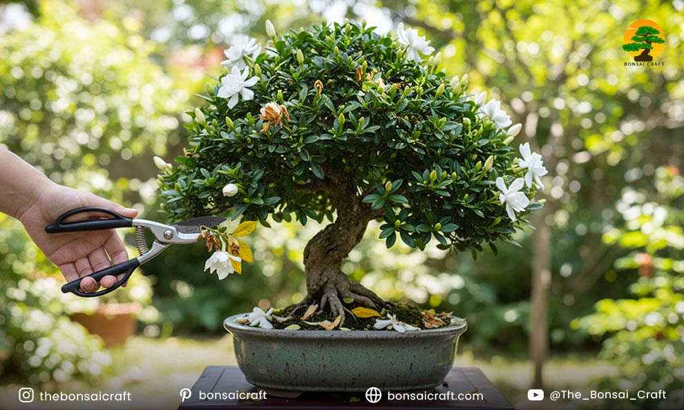 Pruning and Wiring Your Gardenia Bonsai