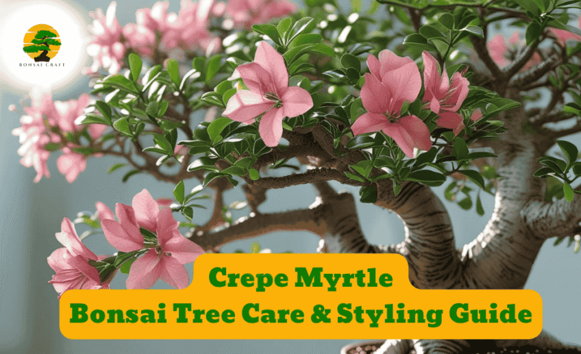 Crepe Myrtle Bonsai Tree
