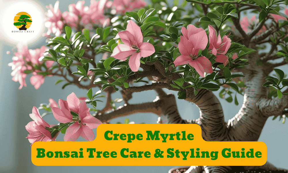 Crepe Myrtle Bonsai Tree