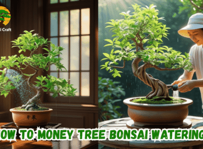 Money Tree Bonsai Watering