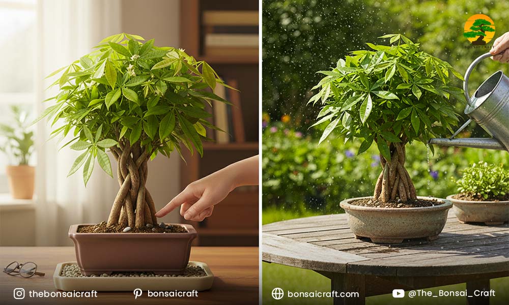  Indoor vs. Outdoor Money Tree Bonsai Watering
