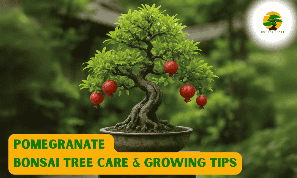 Pomegranate Bonsai Tree