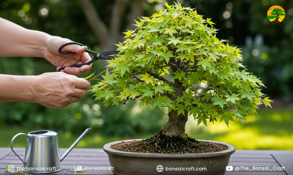 When to Prune Trident Maple Bonsai?