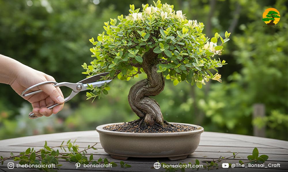 Pruning Your Honeysuckle Bonsai