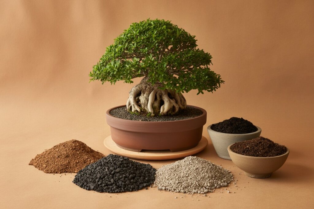 Hawaiian Umbrella Bonsai Soil