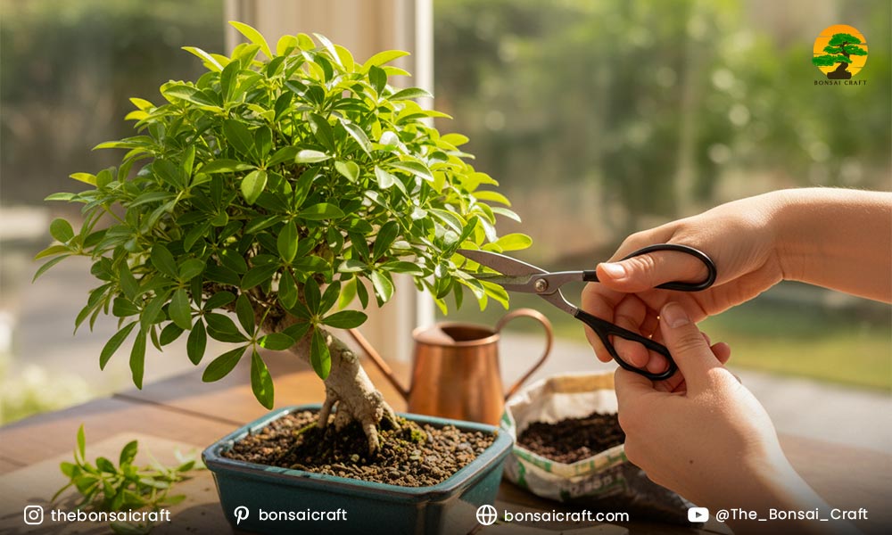 Why Pruning Your Hawaiian Umbrella Bonsai is Important
