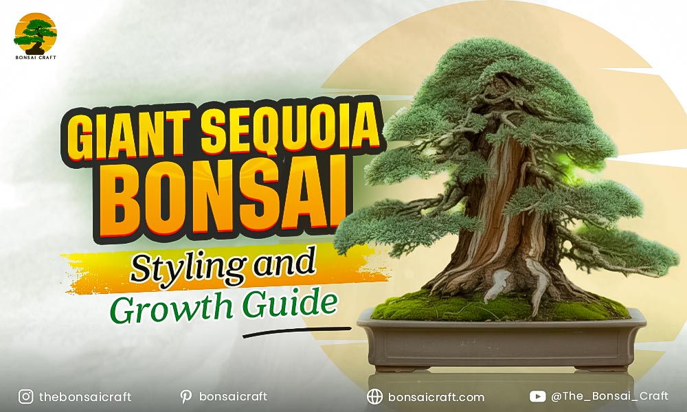 Giant Sequoia Bonsai Styling and Growth Guide