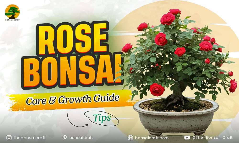Rose Bonsai Care & Growth Guide Tips