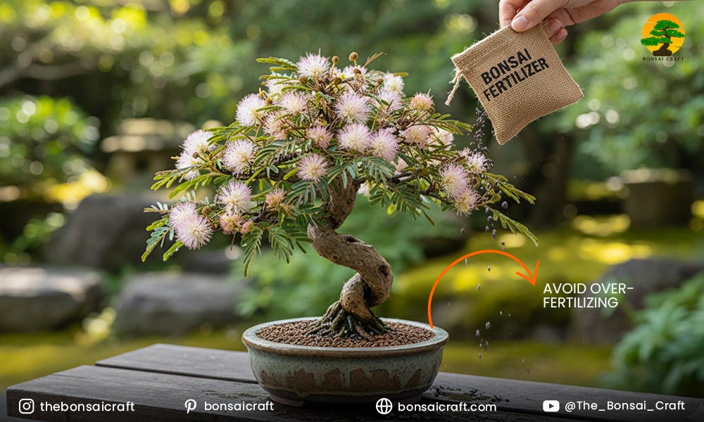 Fertilizing Your Mimosa Bonsai Tree