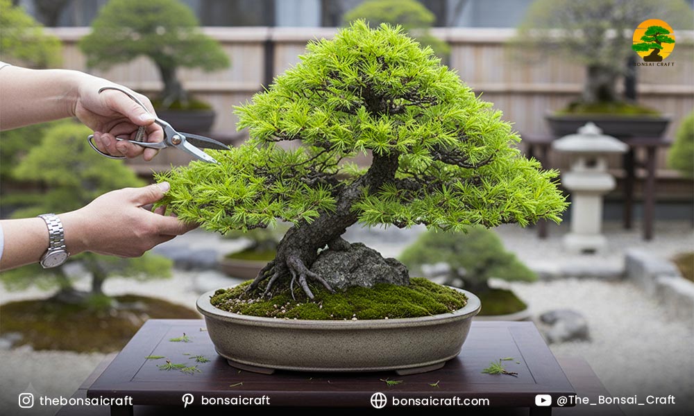 Pruning Larch Bonsai Trees: Best Practices