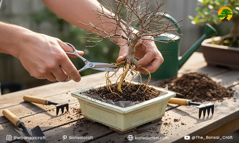How to Repot a Sweet Plum Bonsai