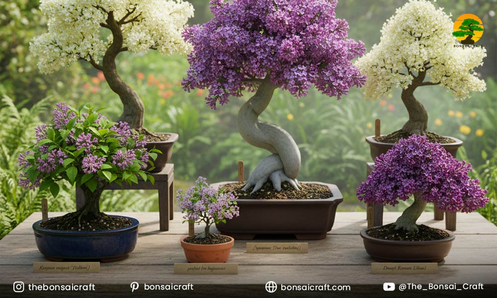 Types of Lilac Bonsai