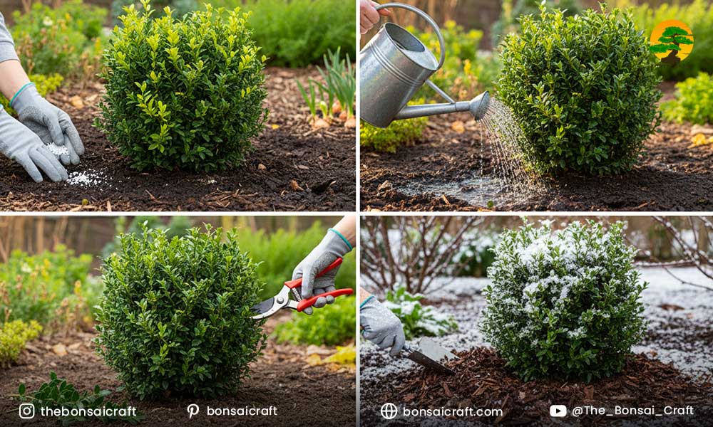 How to Care for Ilex crenata Throughout the Seasons
