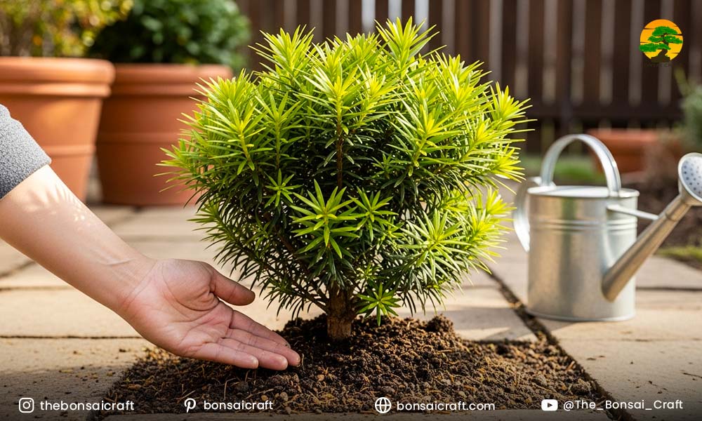 How often should you water podocarpus macrophyllus?