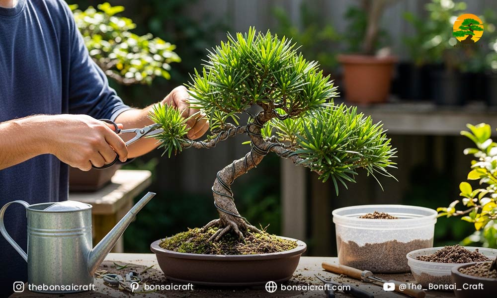 How to grow podocarpus macrophyllus bonsai