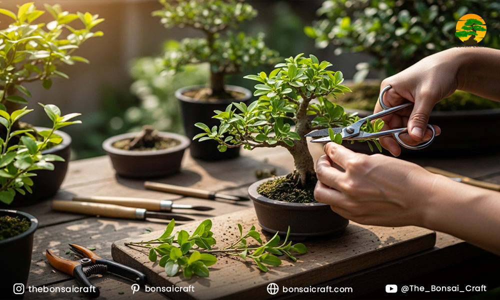 Types of Bonsai Trimming