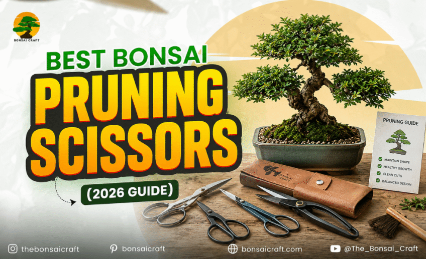 Best Bonsai Pruning Scissors (2026 Guide)