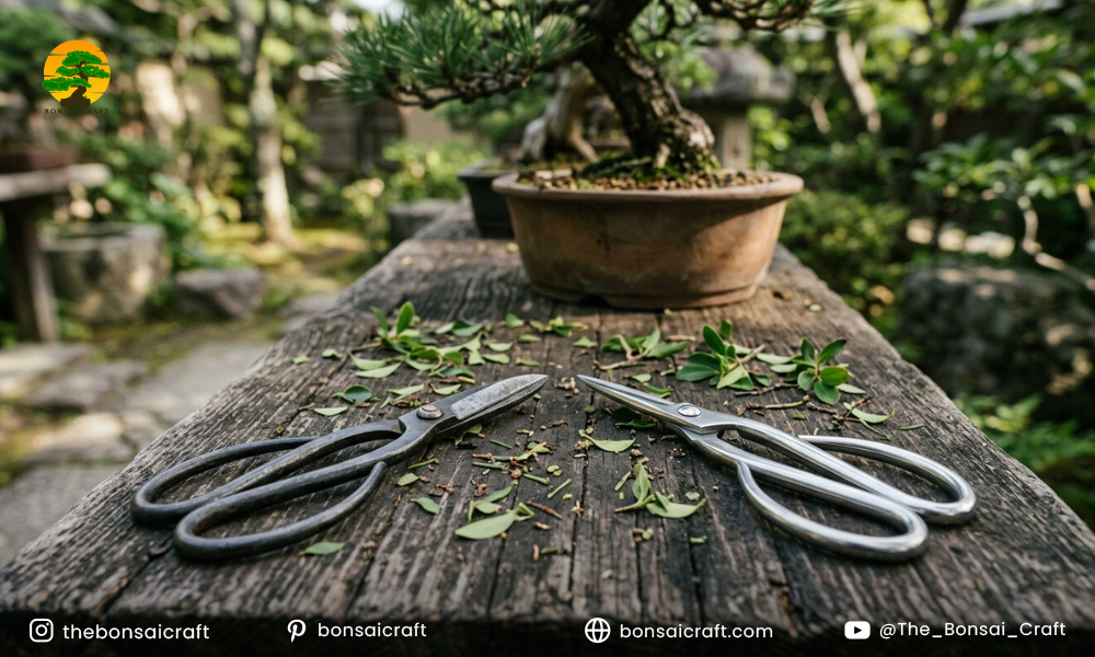 Carbon Steel vs Stainless Steel Bonsai Scissors